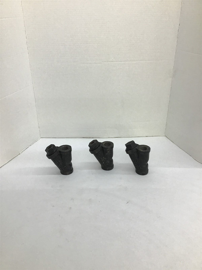 KECKLEY B7 Strainer Valve Lot Of 3
