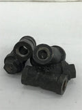 KECKLEY B7 Strainer Valve Lot Of 3