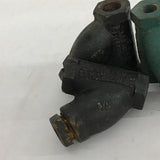 KECKLEY Style B Strainer Valve Lot Of 3