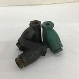 KECKLEY Style B Strainer Valve Lot Of 3