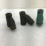 KECKLEY Style B Strainer Valve Lot Of 3