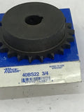 Martin 40BS22 Sprocket 3/4 Bore 22 Teeth