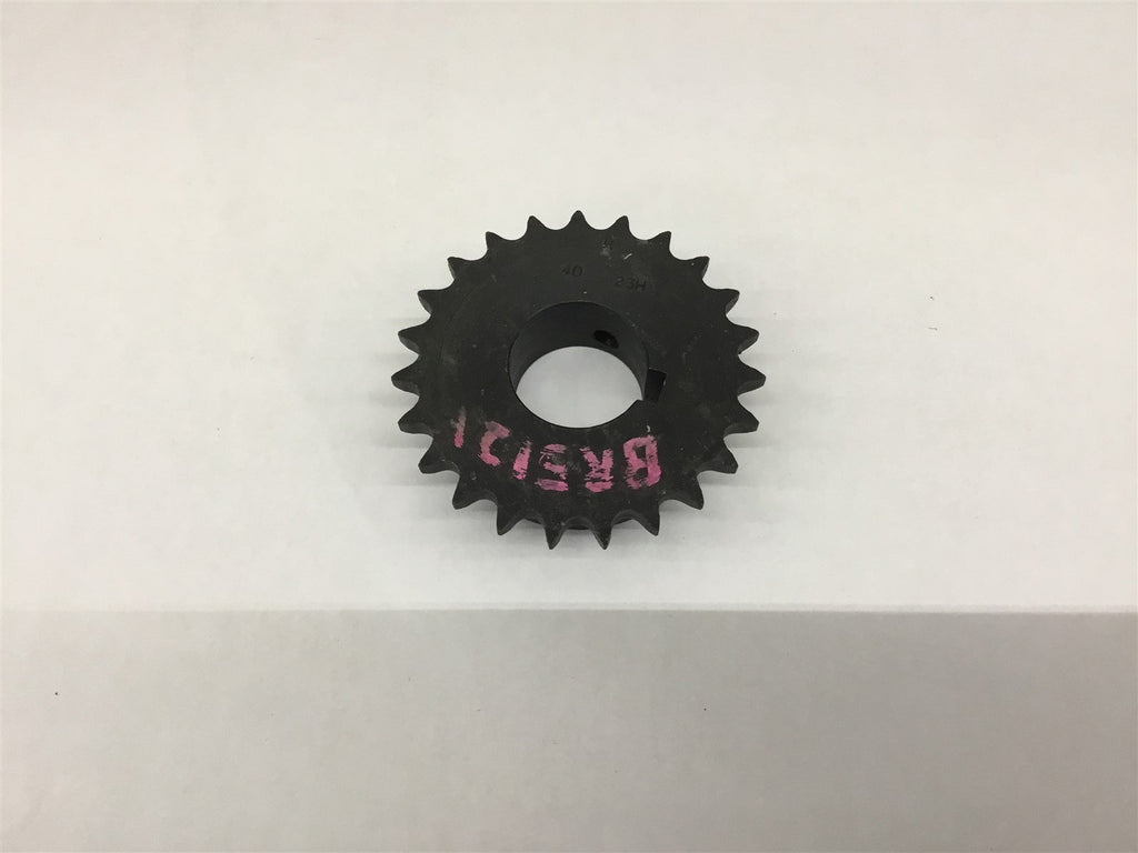 Sprocket 40 23H ID 1.6" 23 Teeth BME Bearings and Surplus