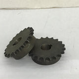Martin 40B20 Sprocket 5/8" Bore 20 Teeth Lot Of 2