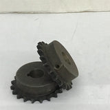 Martin 40B20 Sprocket 5/8" Bore 20 Teeth Lot Of 2