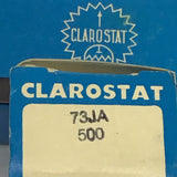 Clarostat 73JA Wirewound Potentiometer Lot Of 2