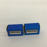 Clarostat DJS-1 Potentiometer Lot Of 2