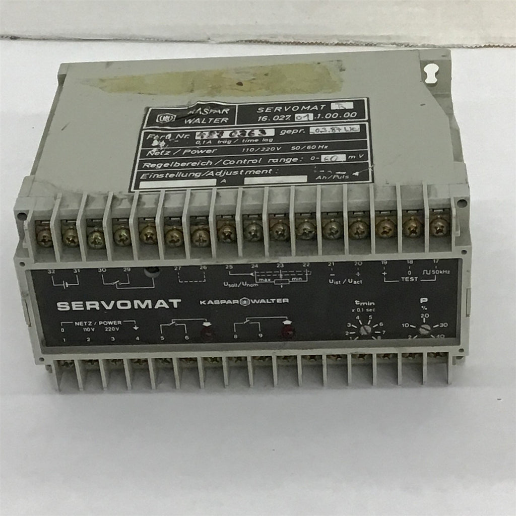 Kaspar Walter Servomat 487 0363 110/220 V