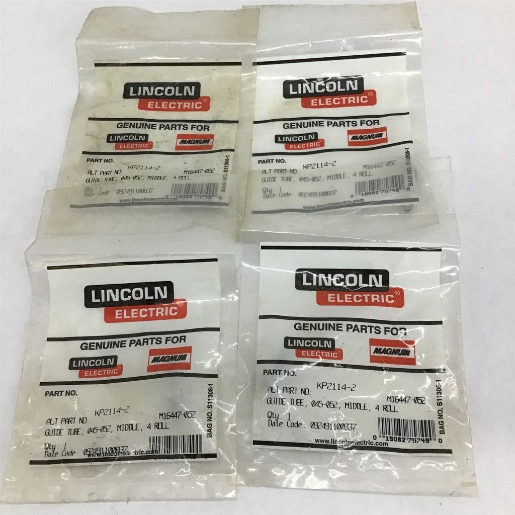 Lincoln Electric KP2114-2 Guide Tube 045-052 Middle 4 Roll Lot Of 4