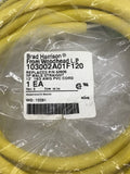 Brad Harrison 103002A01F120 Male Straight Connector 12" 16/3 AWG PVC Lot Of 6