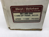 Marsh/Bellofram Transducer 961-080-000