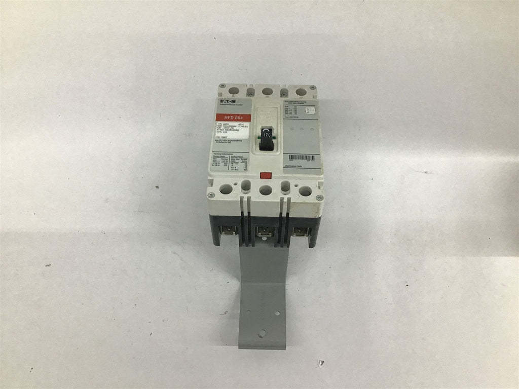 Eaton Industrial Circuit Breaker HFD65k Style 6639C86G03