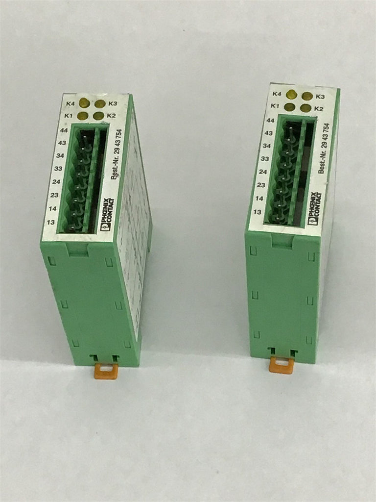 Phoenix Contact EMUG22-4REL/KSR-G24/1 Relay Lot of 2