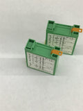 Phoenix Contact EMUG22-4REL/KSR-G24/1 Relay Lot of 2