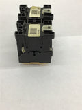 Allen-Bradley 100-A09ND3 Ser. B Contactor Lot of 2 W/ 199-MCA1 Ser. A Interlock