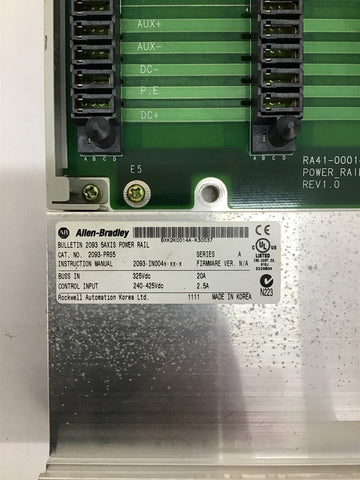 Allen-Bradley 2093-PRS5 Bulletin 2093 5AXIS Power Rail