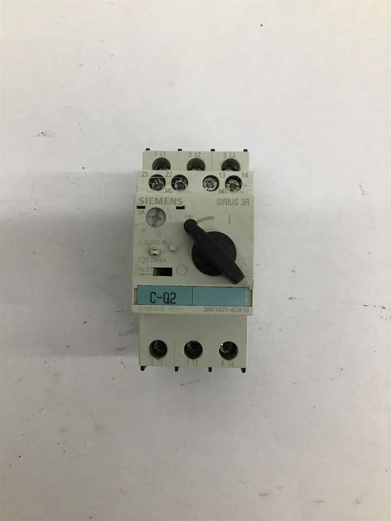 Siemens Sirius 3RV1021-4CA10 Circuit Breaker 17-22 amp