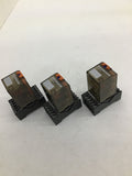 Schrack MT321024 Multimode Relay 10A 250 Volt Lot Of 3