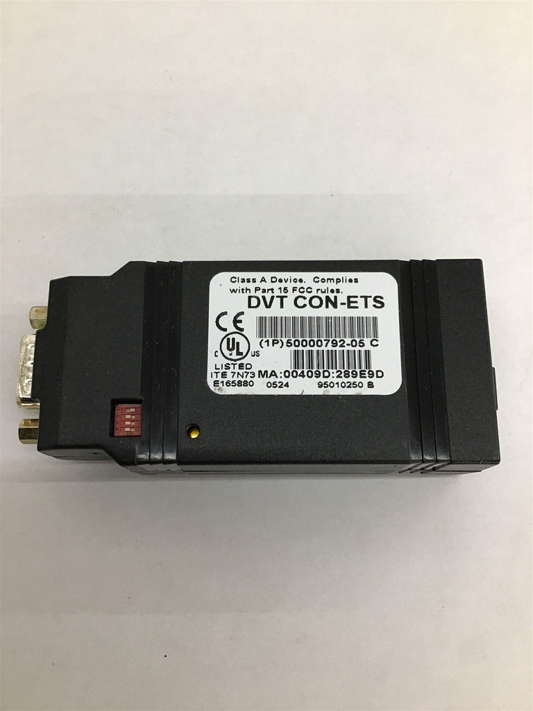 Cognex DVT CON-ETS Ethernet to Serial Converter .37-.11 A 9-30 VDC
