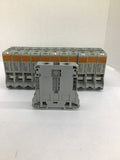 Wago 285 Terminal Block Lot 35-95 mm Of 12