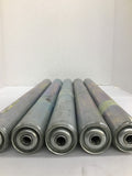 20" Conveyor Secondary Roller MULL-0019-3005 Od Ram 1 1/8" Lot of 5