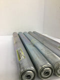 20" Conveyor Secondary Roller MULL-0019-3005 Od Ram 1 1/8" Lot of 5