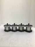 LIN-ACT STTC-2.00X1.50-2-B Pneumatic Cylinder Lot Of 4