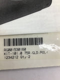 Air Hydraulic Cylinder Kit - 101.0 75R. GLD. POLY 1234214 (2 Kits In PKG)