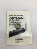 Air Hydraulic Cylinder Kit - 101.0 75R. GLD. POLY 1234214 (2 Kits In PKG)