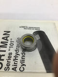 Air Hydraulic Cylinder Kit - 101.0 75R. GLD. POLY 1234214 (2 Kits In PKG)