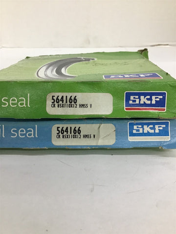 SKF 564166 Oil Seal CR 85X110X12 HMS5 V Lot Of 2