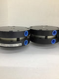 Atlas Cylinders 04.00 NCD 4 0.500 Pneumatic Cylinder Lot Of 2