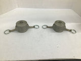 Hose Cap ID 1.3" Lot Of 2