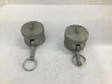 Hose Cap ID 1.3" Lot Of 2