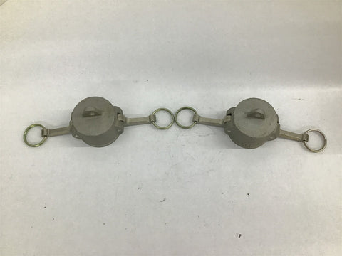 15V Hose Cap ID .9" Lot Of 2