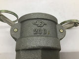 20D Coupling ID 2.5 " OD 2.1 "