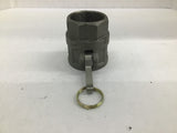 Dixon 200-D Coupling 2" ANDREWS XX3 ID 2.5" OD 2.2"