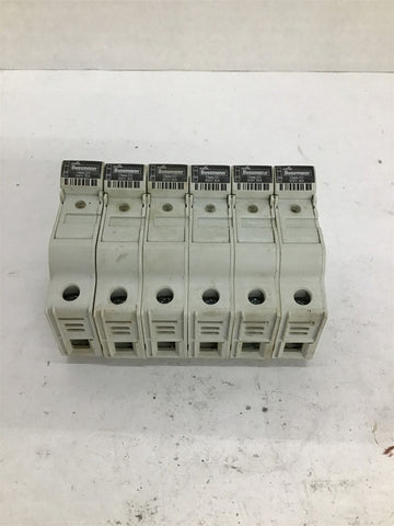 Cooper Bussmann Series CHCC Fuseholder 600 V 30 Amp Lot Of 6
