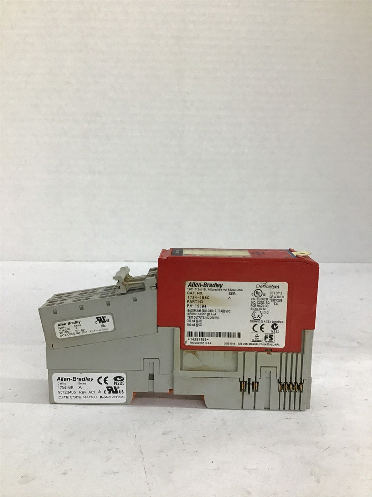 Allen-Bradley 1734-IB8S MODULE /1734-MB SER A /1734-RTB SER A