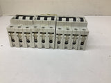 Siemens (3) 3 Pole D20 Amp Breakers And (1) D4 Amp Breakers