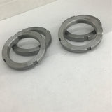 Lock Nut KM18 ID 8.8 MM 6 Threads Lot Of 2
