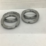 Lock Nut KM18 ID 8.8 MM 6 Threads Lot Of 2