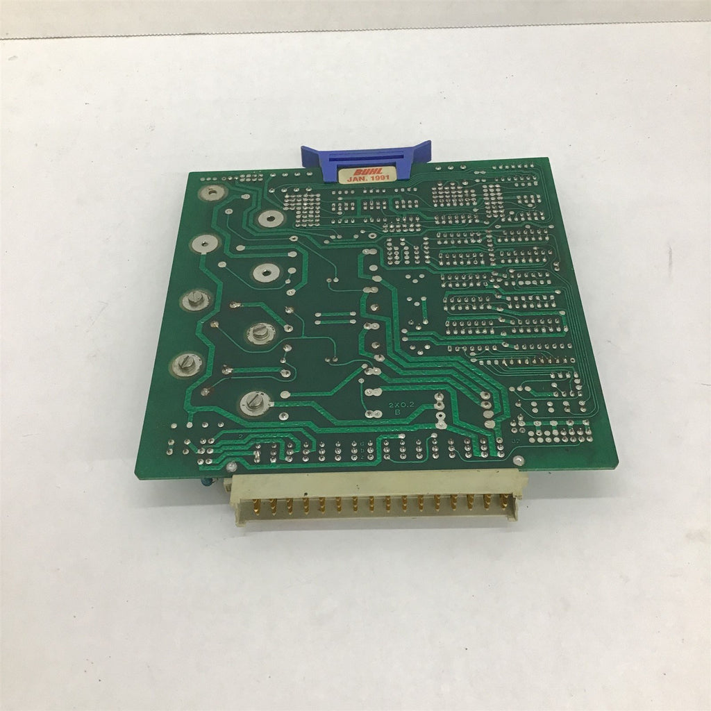 Buhl Automatic 2X0.2 Electrical Board