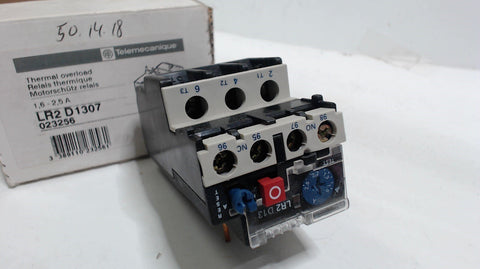 TELEMECANIQUE THERMAL OVERLOAD RELAY  LR2 D1307   - NEW