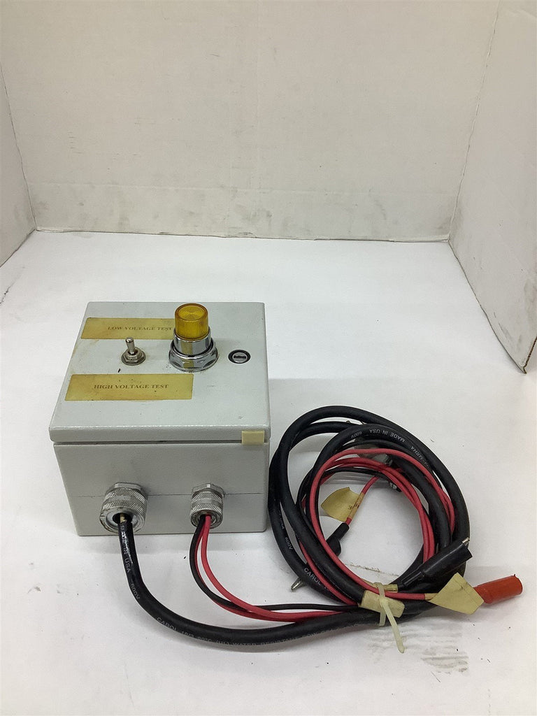 Button And Switch Box 6" W x 6" L x 5" T