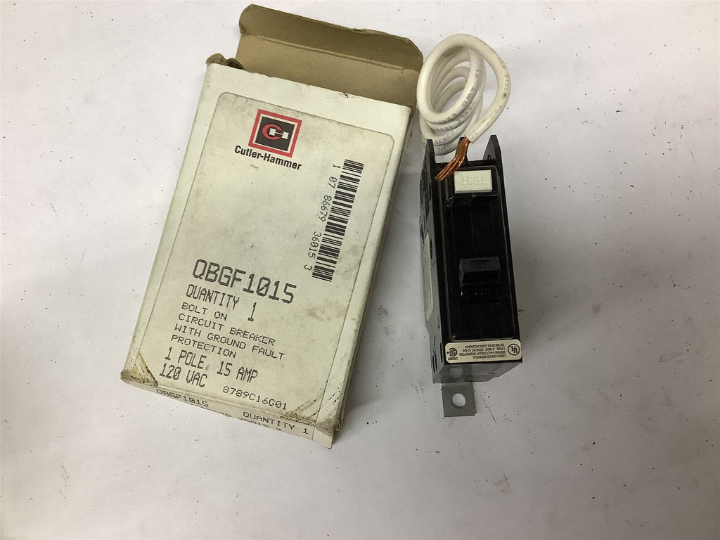 Cutler Hammer QBGF1015 15A 1 Pole