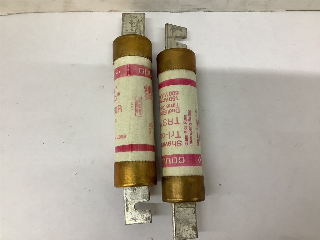 Gould ShawmutTri-OnicTRS150R Dual Element Time Delay Lot Of 2