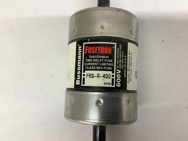Bussmann Fusetron FRS-R-400 Dual Element Time Delay – BME Bearings and ...