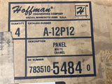 Hoffman A-12P12 Pack Of 4 Back Plates