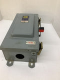 Square D HU-362AWK Safety Switch 7" W x 16" T x 5" L